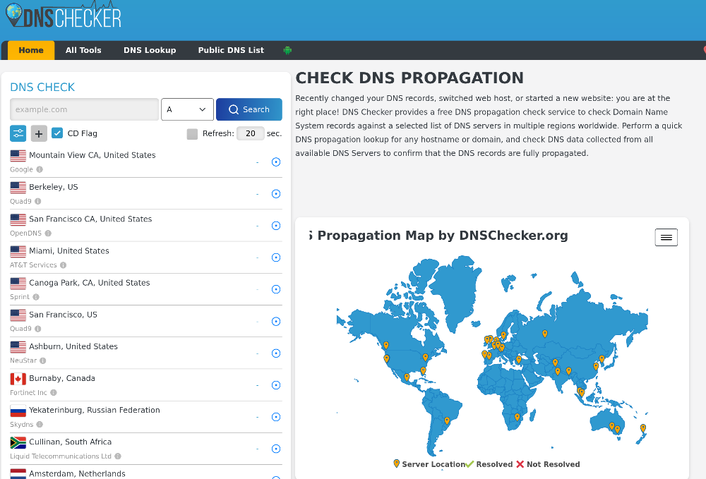 DNSChecker