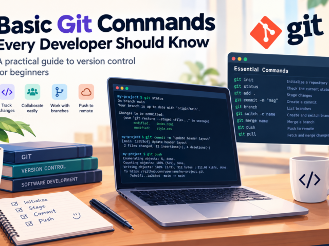 Basic Git Commands Every Developer Should Know: A Beginner’s Guide to Version Control